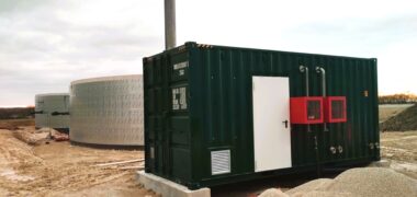 Chaufferie mixte biogaz propane