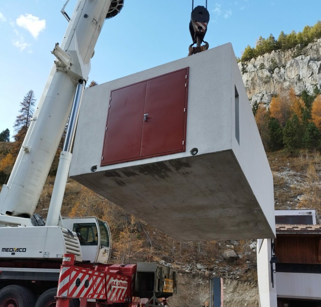 chaufferie biomasse préfabriquée
